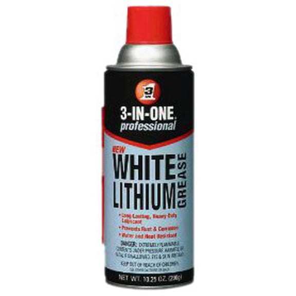 3-IN-ONE 10042 Professional White Lithium Grease, 10.25 oz.