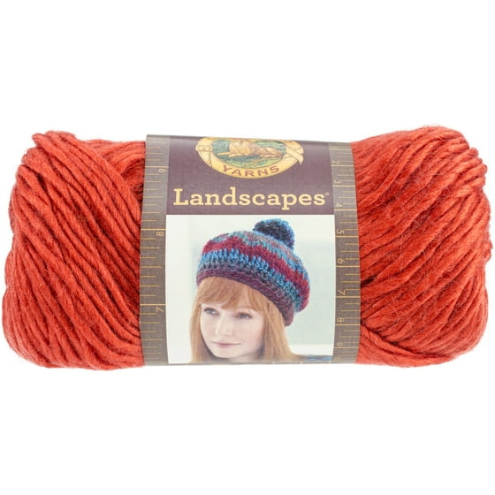 Lion Brand Landscapes Yarn Blue Lagoon Com
