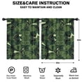 thumbnail image 2 of Blackout Kids Curtains,Gray Green Camo Textured Pattern Childrens Insulated Curtains Set Of 2,Bedroom Essentials,Toddler Room Decor 52"x63", 2 of 5