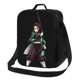 thumbnail image 1 of Bolsa de almuerzo con aislamiento Demon Slayer Tanjiro Kamado, lonchera portátil reutilizable con cremallera para hombres y mujeres, para el trabajo, picnic, viajes y acampada, 1 of 5