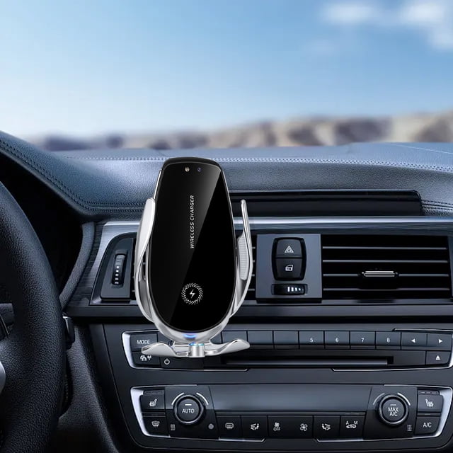 Binmer Car Wireless Charger Automatic Open And Close 15W Fast Charging Intelligent Induction Scaling Electronic Control Telescoping Apply To All Mobile Phones