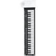 thumbnail image 1 of unbranded Piano Portátil Negro Plegable Roll-Up De Silicona Con Excelente Calidad De Sonido Para Casa, 1 of 8
