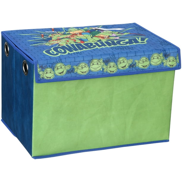 Teenage Mutant Ninja Turtles Fabric Toy Box by Delta Children Walmart