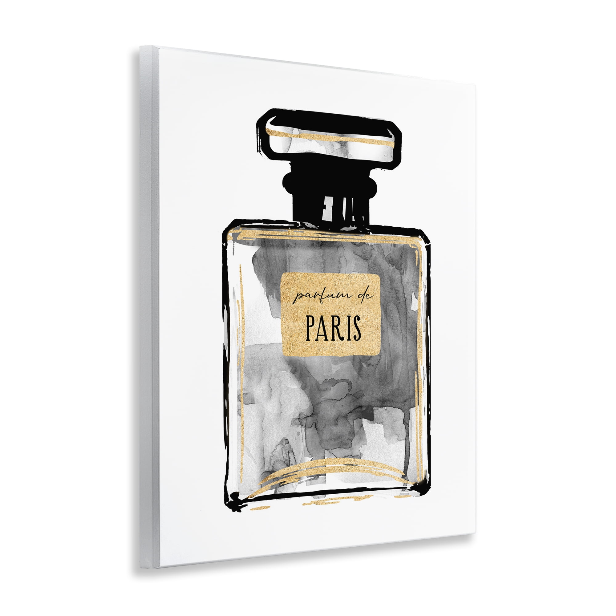 Stupell Industries Bold French Perfume Beauty & Fashion Painting Unframed Art Print Wall Art, 11 x 14