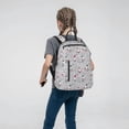 thumbnail image 5 of Fuzoiu Santa with Gifts Print Lightweight Daypack,Weekender Bag for Men and Women, Travel Backpack with Padded Straps for School, Travel & Work, 5 of 7