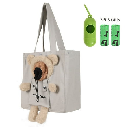 DAYEH Pet Carrier Bag Tote Slings For Dog Cat Backpack Cartoon Bear Decor Pet Puppy Bags Supplier