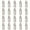 B, variant on 20pcs Shelf Bracket Pegs Pins set Metal Cabinet Wardrobe Furniture Shelf Support Pins Studs Pegs Simple Installation