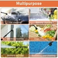 thumbnail image 3 of Haibin Cordless Pressure Washer, Portable Power Washer with Rechargeable 48VH Battery 6-in-1 Nozzle for Floor Cleaning, Washing Cars, Watering Flowers, 3 of 5