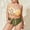 Yellow, variant on Aloohaidyvio Plus Size Swimsuits for Women Women High Waisted Bikini Sets Swimsuits Color Block Two Piece Drawstring Bathing Suit L-4XL