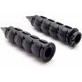 thumbnail image 5 of Motorcycle Aluminum Rubber Motorcycle Handle Grips 1 inch / 25mm Handlebar Grips Fits for Suzuki Kawasaki Yamaha Throttle Grips Bar Ends (Black), 5 of 6