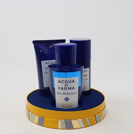 Acqua Di Parma Arancia Di Capri Eau De Toilette 3-Pcs Set   New