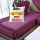 thumbnail image 4 of Cubiertas de almohada de Navidad 18x18 pulgadas-Funda de ín de Navidad, funda de decoración para fiestas de invierno, almohada con cremallera Coche Soledad Fundas de almohada, 4 of 10