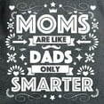 thumbnail image 3 of CafePress - Moms Are Like Dads T Shirt - Women's Traditional Fit Dark T-Shirt, 3 of 4