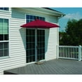 thumbnail image 6 of All Weather Wicker Patio Table Set with Umbrella - Outdoor Coffee Table & Chairs, 6 of 7
