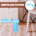 thumbnail image 3 of OULII 1Pcs Metal Hamster Platform with Ladder for Indoor Play and Exercise Small Pets, 3 of 8