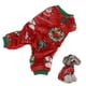 thumbnail image 5 of Ropa navideña para perros disfraz cálido de felpa para perros traje navideño de invierno para perros mono para perros cachorros y gatos ANGGREK Otros, 5 of 8