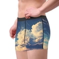 thumbnail image 2 of Fotbe Western Desert Cloud Cowboy Calzoncillos Tipo Boxer con Bolsa de Soporte Total para Hombre, X-Temp Fresco, Transpirable y de Secado Rápido-X-Large, 2 of 5