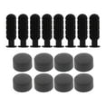 thumbnail image 1 of 8 Pairs Foosball Replace Table Football Handle Grips & End Compnts, 1 of 8