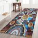 thumbnail image 2 of Alfombra antideslizante antideslizante de la del piso de la impresión durable lavable F / hogar Los 60x180cm Soledad Alfombra de piso suave antideslizante, 2 of 8
