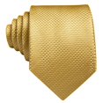 thumbnail image 4 of Conjunto de Corbata Barry.Wang de Seda Dorada 150 cm con Gemelos, 4 of 6