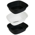 Vibrant Life Sifting Cat Litter Box, 2 Open Top Plastic Cat Litter Pans