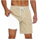 thumbnail image 1 of Pantalones Cortos para Hombre de Cintura Elástica con Bolsillos Secado Rápido Multi Bolsillo Pantalones de Natación Playa, 1 of 5