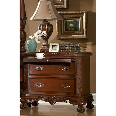 - Oasis Home Buckingham 2 Drawer Nightstand