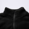 thumbnail image 4 of Uooqdmx Fleece Jacket Women, Sherpa Jacket Women, Zip Up Jackets for Women, Fuzzy Winter Warm Zip Up Soft Outerwear, Teddy Jacket Women, Black XXL, 4 of 8