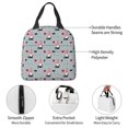 thumbnail image 4 of Fotbe Christmas Gnome 1 Bolsa Térmica con Estampado y Forro de Aluminio Grueso Bolsa de Almuerzo con Bolsillo Frontal para Hombres y Mujeres, Ideal para Trabajo, Escuela, 4 of 8