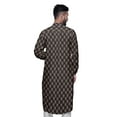 thumbnail image 4 of Atasi Mandarin Collar Printed Rayon Traditional Kurta For Men Casual Shirt, 4 of 6