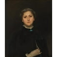 thumbnail image 2 of John Singer Sargent 20x23 Gold Ornate Framed and Double Matted Museum Art Print Titled - Portrait of Mrs. Raphael Pumpelly (1887), 2 of 4