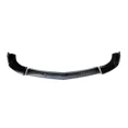 thumbnail image 3 of ¡Novedad! Divisor W204 para Benz C200 C250 C300, faldones de alerón para parachoques delantero, kit de carrocería negro Clase C 2008 a 2014, 3 of 5