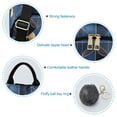 thumbnail image 7 of FORMRS Women's Travel Backpack Purse Anti-Theft Hidden Pockets Casual Shoulder Bag, Blue Geometric Pattern, 7 of 7