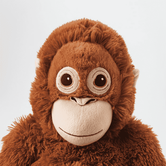 DSK Global Punch Monkey Orangutan Plush Stuffed Animal Long Arm Hugging Monkey Doll Soft Plush Fabric PP Cotton Monkey Plush Toy Teddy for Kids Room Decor Doll 71cm