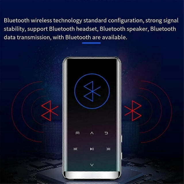 MP3 Player Without Bluetooth Mini M13 Walkman Lossless 1.5 Inch 128x160 Pixels TFT Display HIFI Music Player,64GB