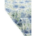 thumbnail image 5 of INSPIRE CHIC Women's Floral Print A-Line Chiffon Layered Mini Skirt Blue M, 5 of 6