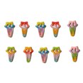 thumbnail image 1 of Kids Snap Hair Clip Rainbow Color Geometric Shape Hair Pin Hair Barrette, 1 of 10