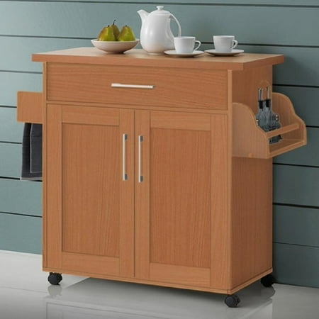 Hodedah Kitchen Cart With Towel Rack In Vietnam 105187984 Hodedah Kitchen Cart With Towel, Hodedah Kitchen Island With Spice Rack