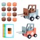 thumbnail image 2 of Ingeniero elevadora Juego de transporte Juguete apilable, Juguete educativo, Coche de construcción Juguete Camión de ingeniería para niños, 2 of 9