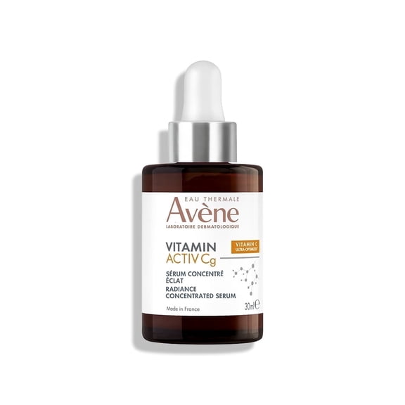 Avene Vitamin Activ Cg Radiance Concentrated Serum - Radiance Boosting Vitamin C Serum - For Wrinkles, Dark Spots & Fine Lines, 1.0 fl oz
