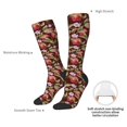 thumbnail image 4 of Pofeuu Leaf And Fruit Print Stockings, Adult Running Hiking Socks for Youth and Adult, 4 of 6