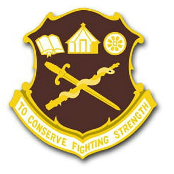 3.8 Inch Academy Health Sciences Unit Crest Vinyl Transfer Decal