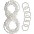 thumbnail image 1 of Collares masticables Olugu Clear Coil 12 unidades para niños, 1 of 7