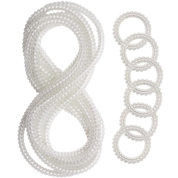 Collares masticables Olugu Clear Coil 12 unidades para niños