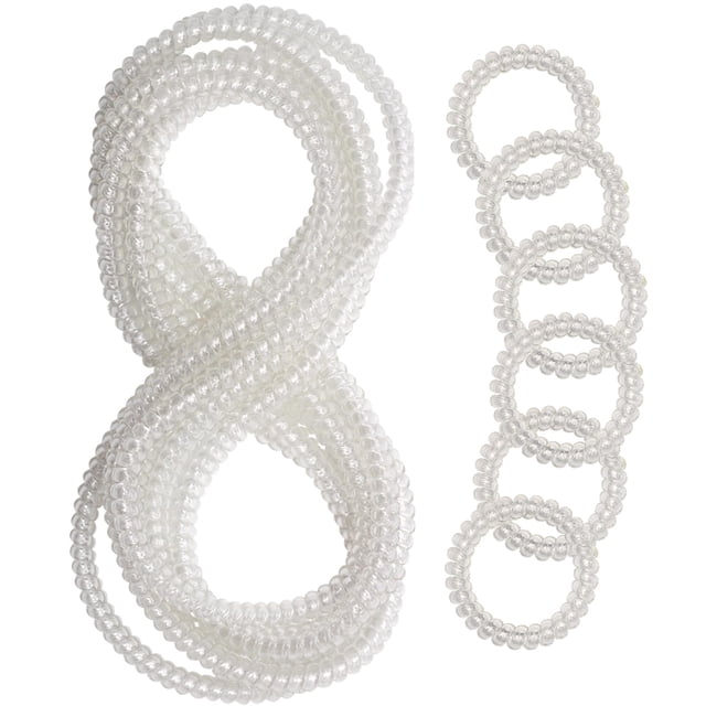 Collares masticables Olugu Clear Coil 12 unidades para niños