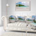 thumbnail image 1 of Open Window to Calm Seashore - Extra Large Seashore Canvas Art, 1 of 3