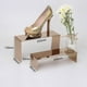 thumbnail image 5 of Expositor de zapatos, organizador de zapatos, estante para bolsas de zapatos, estante moderno de acero inoxidable Alto oro rosa, 5 of 8