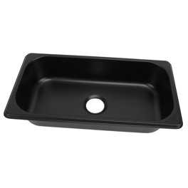 RV Kitchen Sink, 15.7 Inch Rectangular Stainless Steel Sink For Motorhomes, Large Capacity, Camper Sink, Single Basin, Bowl Basin, Bar Sink For Kitchen, Workplace