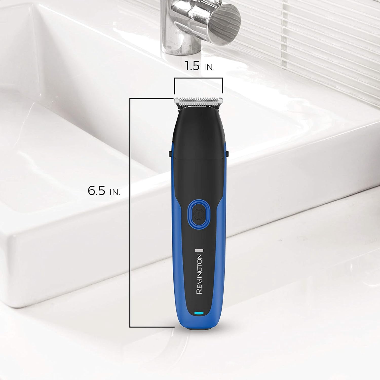 Remington Face & Body Waterproof Groomer Kit, 6 pc, Men's Body Groomer, Beard Groomer, PG6255