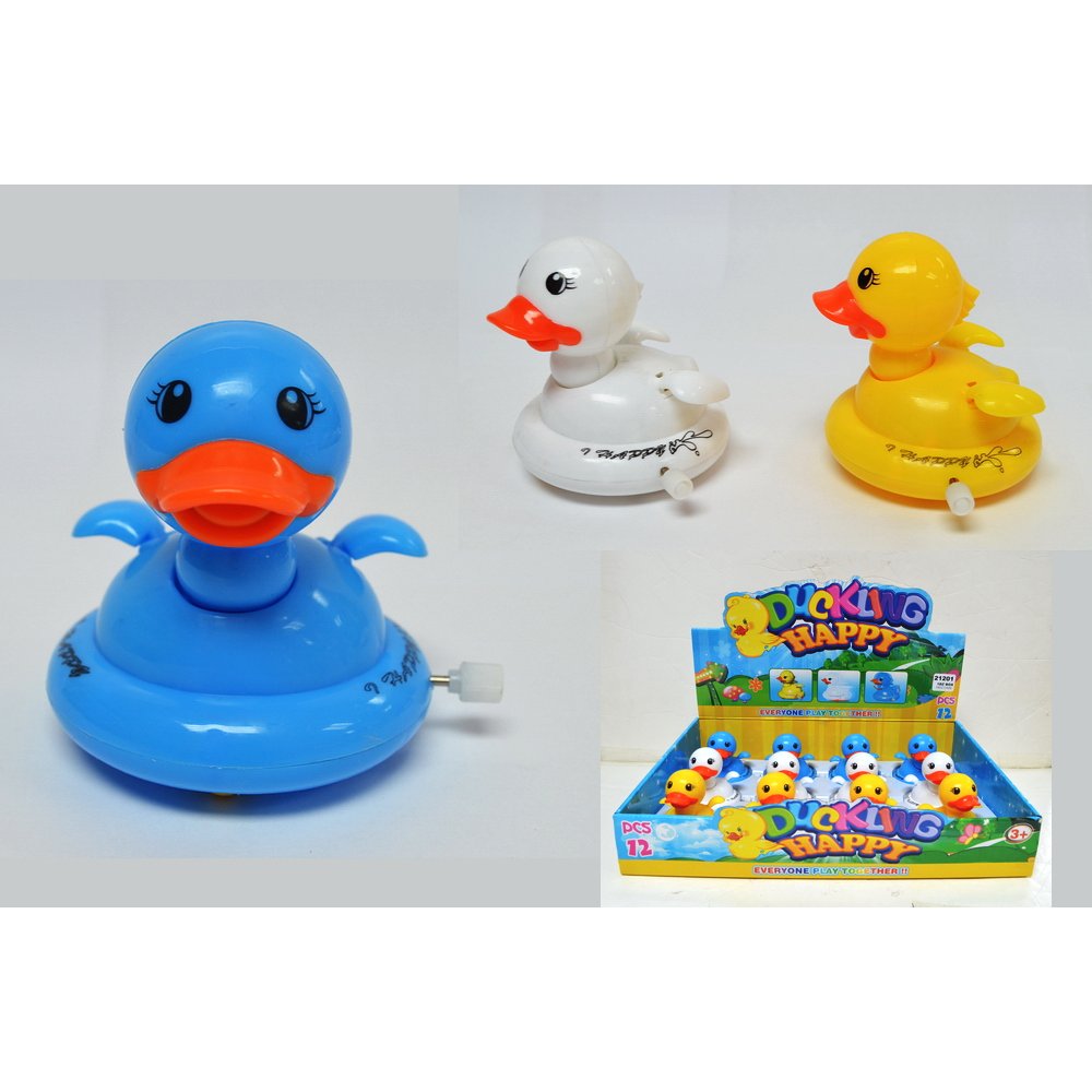 Wholesale Wind Up Happy Duck Toy Case Pack 48